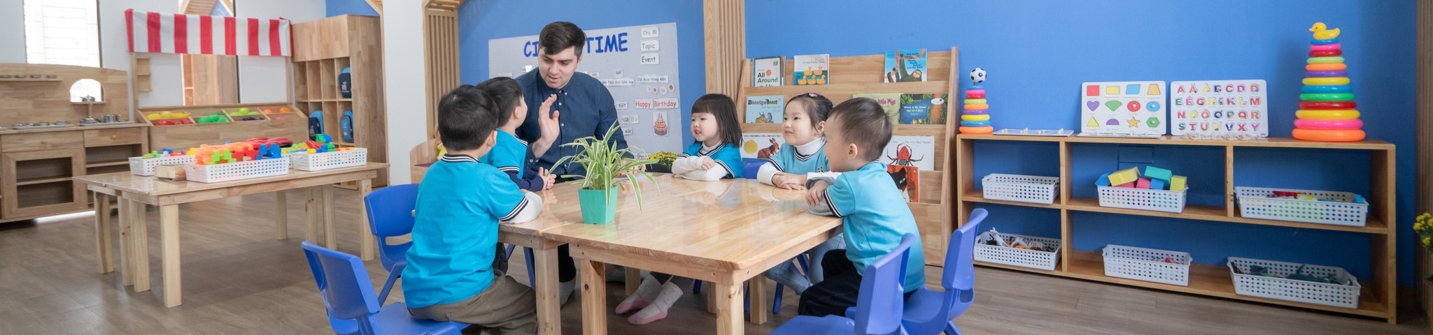 Chương trình học tại An Preschool